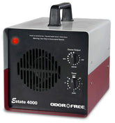 OdorFree Estate 4000 front profile showing durable housing and portability benefit