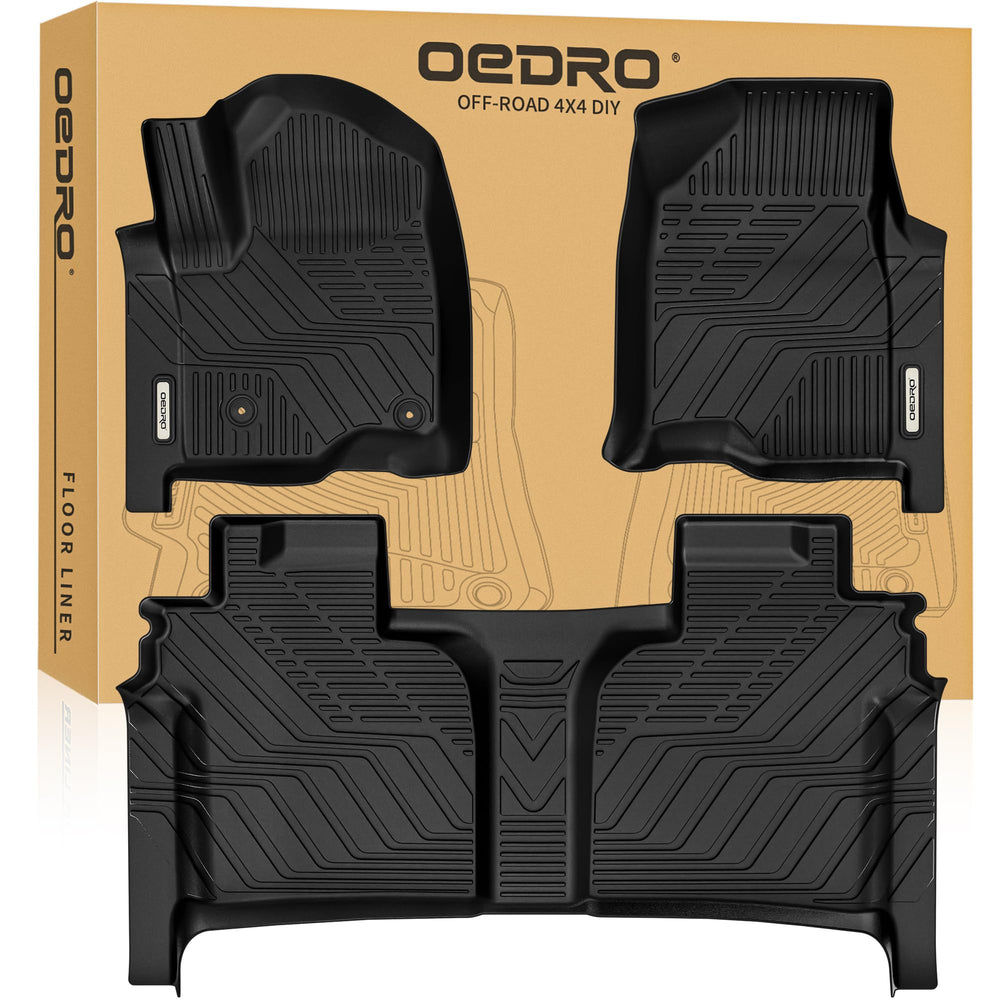 OEDRO front mats front view showing full coverage benefit
