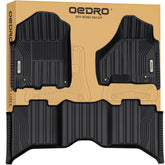 OEDRO front passenger mat showing precise fit and protection