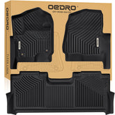 OEDRO front passenger view installed showing precise fit and cabin protection