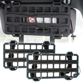 OEMASSIVE visor organizer front view showing clean modular layout and durable finish