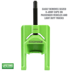 OEMTOOLS side profile of the 24539 puller highlighting tool geometry and durability