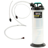 OEMTOOLS front view showing 8L manual fluid extractor, easy portable removal