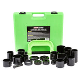 OEMTOOLS 25104 open case showing all 21 pieces for fast tool selection