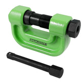 OEMTOOLS 27090 front view showing C-frame and reinforced body for durability