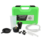 OEMTOOLS front layout showing full bleeder kit and benefits