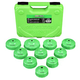 OEMTOOLS 87151 front view with open case showing organized sockets for quick selection