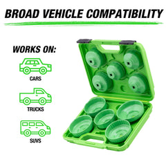 OEMTOOLS socket size markings and label for fast identification and correct selection