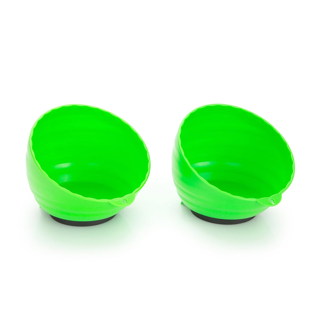 OEMTOOLS magnetic nut cup front pack shows two green bowls for organizing fasteners