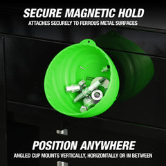 OEMTOOLS close-up of rubber-coated magnet protecting painted surfaces and grip