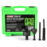 OEMTOOLS open kit showing organized pullers and adapters for fast access