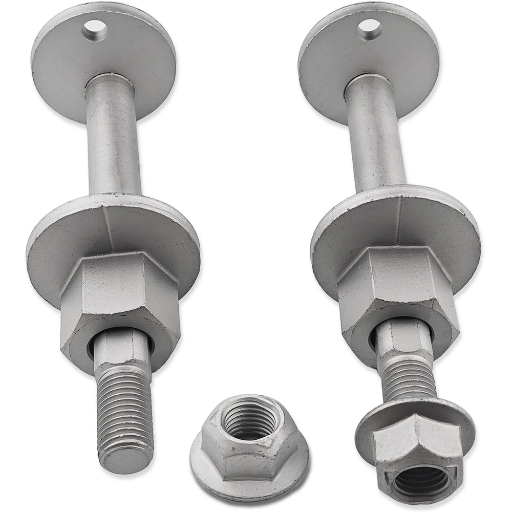 OEMUTA packaging showing camber bolts kit and fitment labels, clarifies correct replacement