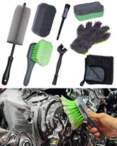 oesee kit arranged overview showing all tools for full motorcycle care