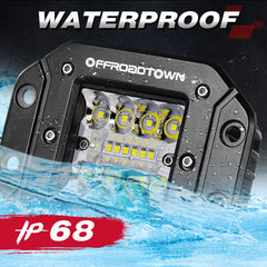 OFFROADTOWN EVA installation template included for precise, clean cutting