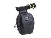 OGIO molded leg bag front view showing structured EVA panel and weather protection