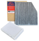 OIFILLIO front packaging showing complete cabin filter set and compatibility