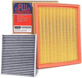 OIFILLIO front packaging showing both engine and cabin filters and clear labeling