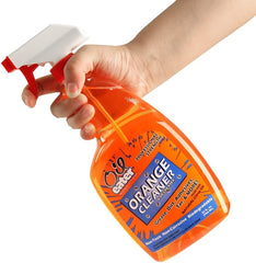 Oil Eater label close-up highlighting citrus formula and pro strength benefits