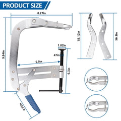 Ojtrtdr dipped handle close-up offering comfortable non-slip grip benefit