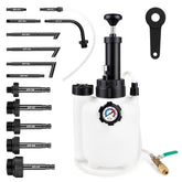 Ojtrtdr pump front view showing bottle and control panel for quick transfers
