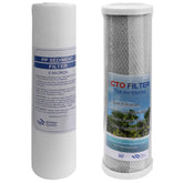 OKBA front packaging showing dual replacement filters and clear labeling for easy identification and benefit