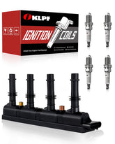 OKLPF coil pack front view showing connector and mounting points for easy replacement