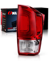 OKLPF front view of right rear tail light showing clean OEM-style finish and fit