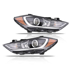 OLDANI driver-side headlight assembly showing exact fit and improved safety