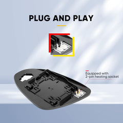 oleycaw mirror ABS housing closeup demonstrating durable construction and stability