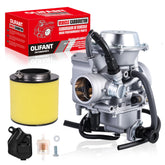 OLIFANT carburetor front view showing clean cast finish and precise fitment benefit
