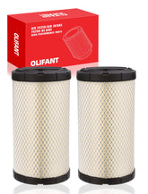 OLIFANT front view of packaged two-piece filter set, easy replacement