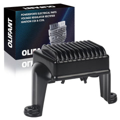 OLIFANT regulator front view showing compact design and reliable fit