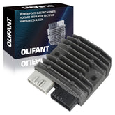 OLIFANT regulator front view showing compact design and reliable fit
