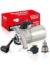 OLIFANT starter motor front assembly showing mounting for easy replacement