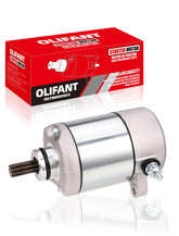 OLIFANT starter front assembly showing mounting flanges and benefits reliable fit