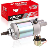 OLIFANT starter front view showing housing and bolt holes for accurate fit