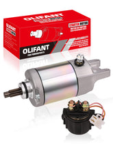 OLIFANT starter front view showing robust housing and reliable replacement benefit