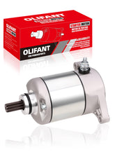 OLIFANT starter front view showing clean housing and precise fit for quick replacement