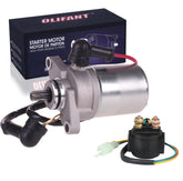 OLIFANT starter motor front view showing mounting flanges and fitment benefit