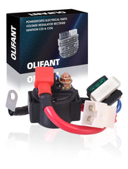 OLIFANT starter relay front view showing durable housing and easy fit