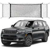 Omocyra front view showing tailored fit for Jeep Grand Cherokee and neat storage