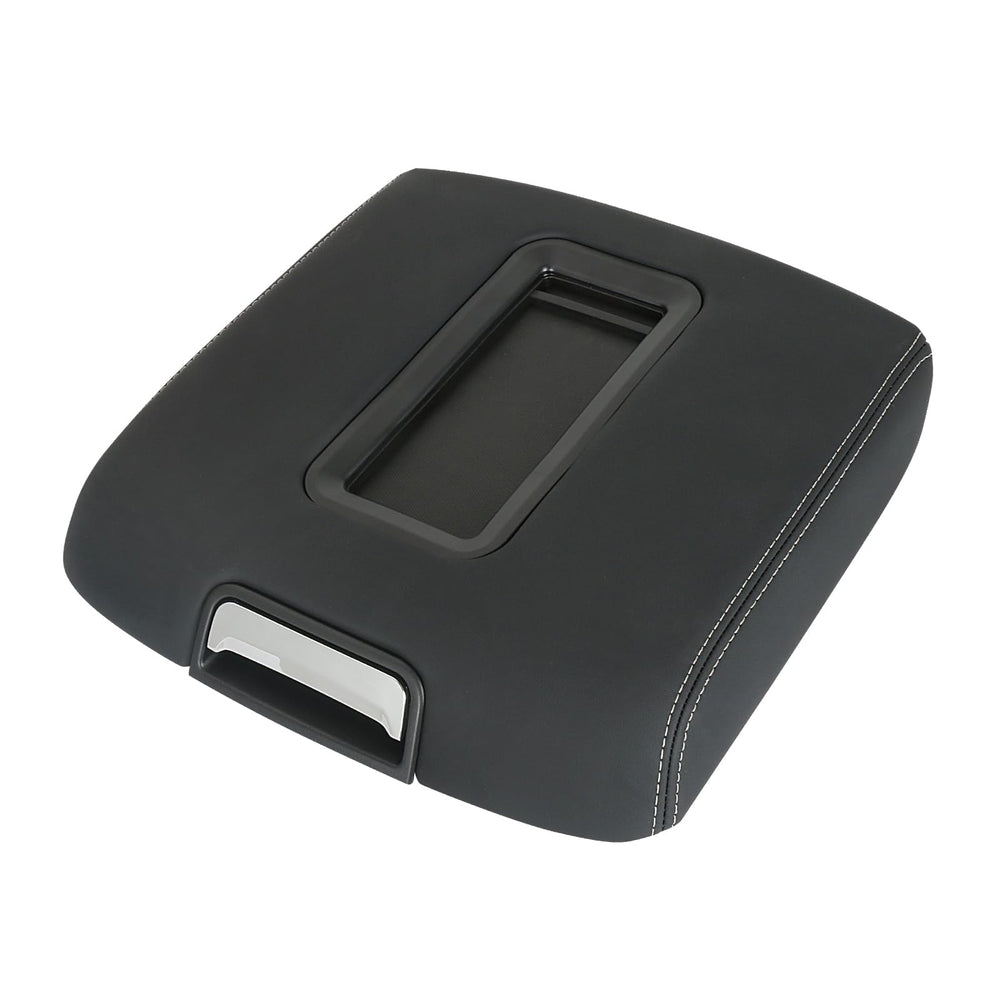 omoZone armrest lid front view showing clean replacement and improved cabin look