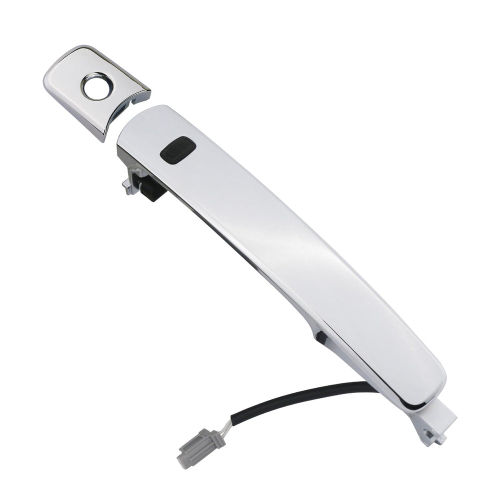 omoZone front-left door handle packaging showing part and fitment information and convenience