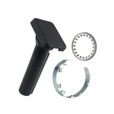 omoZone front view of spare tire lock cover showing accurate fit benefit