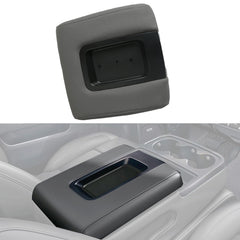 omoZone lid installed in Silverado interior demonstrating restored look