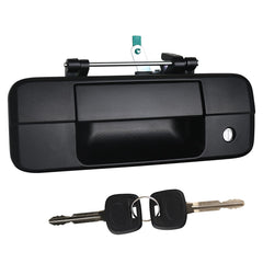 omoZone front view of tailgate handle showing fit and restored appearance