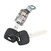omoZone tailgate lock front view showing fit for Toyota and quick security