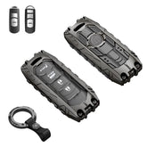OMU front view of metal key cover showing refined finish and protection