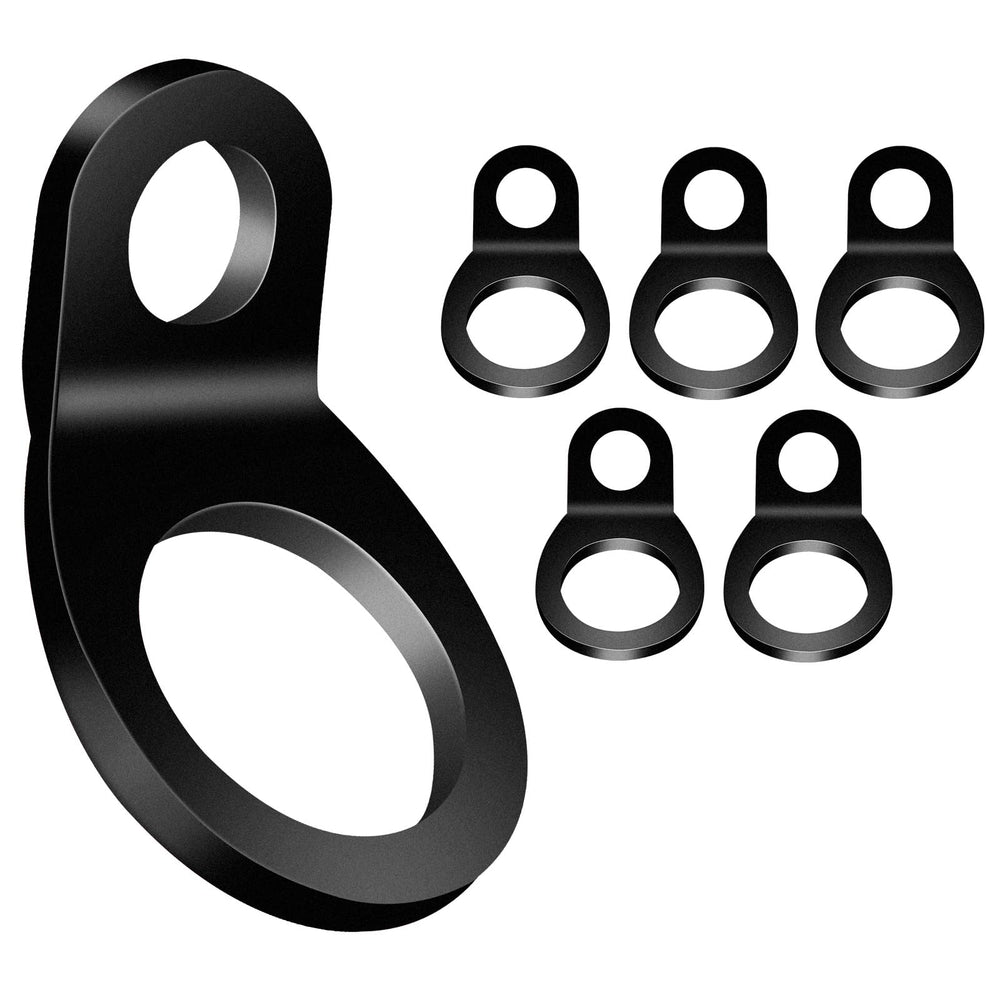 ONAGAD front view of six-pack rings showing organized anchors and benefit of extra tie points