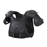 O'NEAL front view of chest protector showing coverage and comfort
